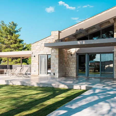 빌라 Terra Petra Luxury By Travel Pro Services- Halkidiki 보우르보우로우